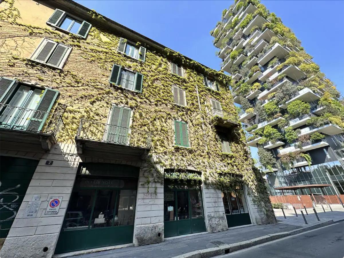 The Mundial Studio - Bosco Verticale View Milano Eksteriør billede